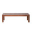 Banc de patio 61,75 po (ensemble de 2)
