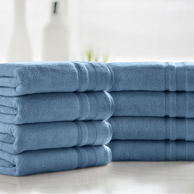 Ensemble de serviettes de bain en coton 8 pièces Kathy Ireland