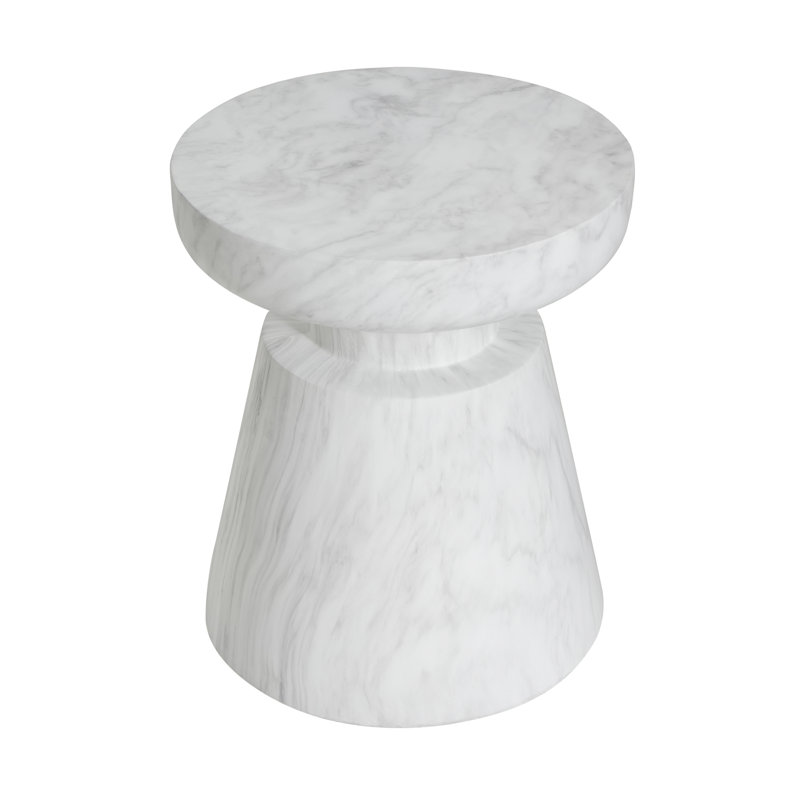 Outdoor Ponti Travertine Side Table