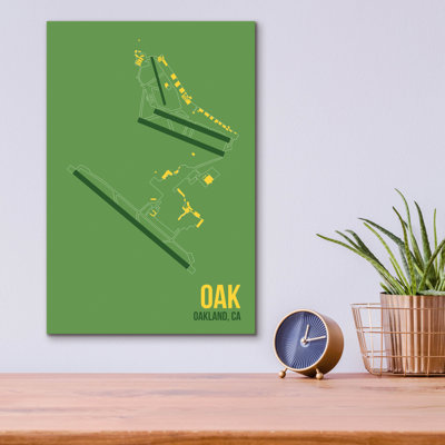 «Oak City» par O8, art en verre acrylique