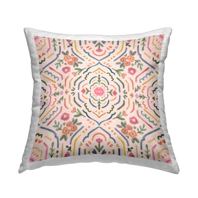 Abstract Outdoor Throw Pillow