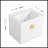 24 Inch Soft Close Doors Bathroom Vanity With Sink-1571075974