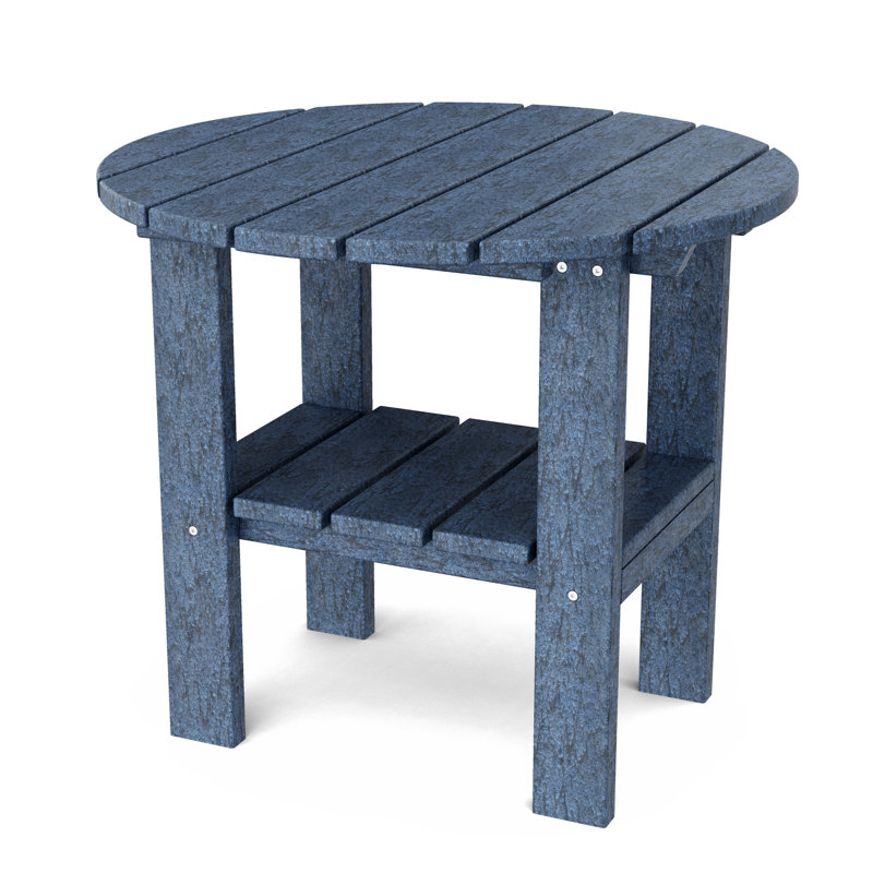 Classic Round Side Table, Patriot Blue