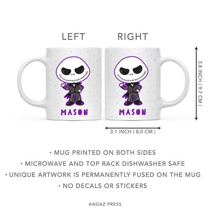 Grande tasse à café personnalisée Ellerby, Oui