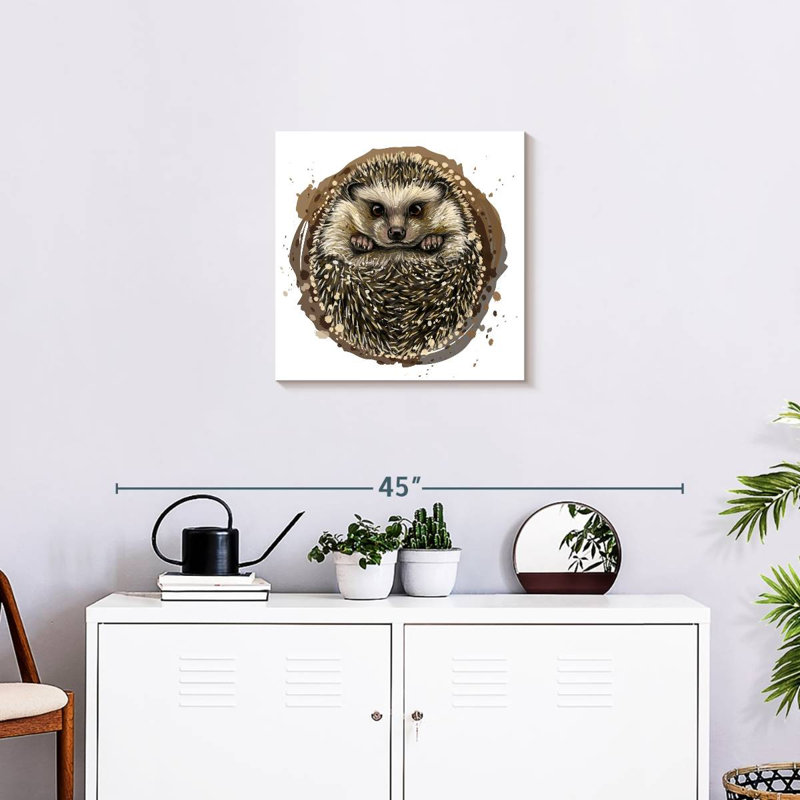 Crowle Joyful Hedgehog, 20" H x 20" W