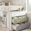 Leo Single (3') Metal Mid Sleeper Bed Frame with Built in Desk and Ladder