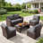 6 Inch Sunbrella Outdoor Chair Seat Back Cushion Set-1365127533-1349336600