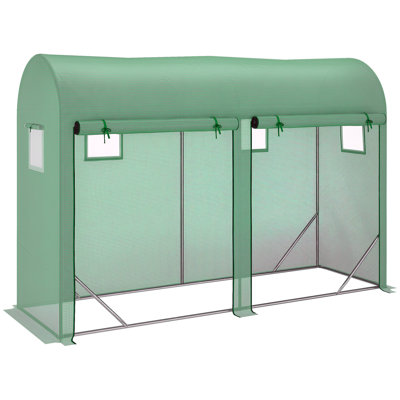 9.8' W x 3.3' D Mini Greenhouse