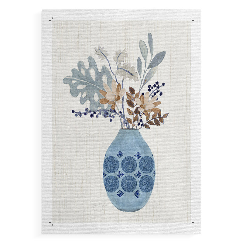 Boho Arrangement II - Impression sur toile seulement - NON-CADRE, H 36 po x l 24 po