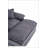 56.3 Inch Corduroy single sofa With  2 toss pillows and a ottoman ,Comfy Sofa- Deep Seat Couch for Living Room-1757512275