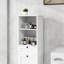 Armoire de trieuse à lessive blanche Space
