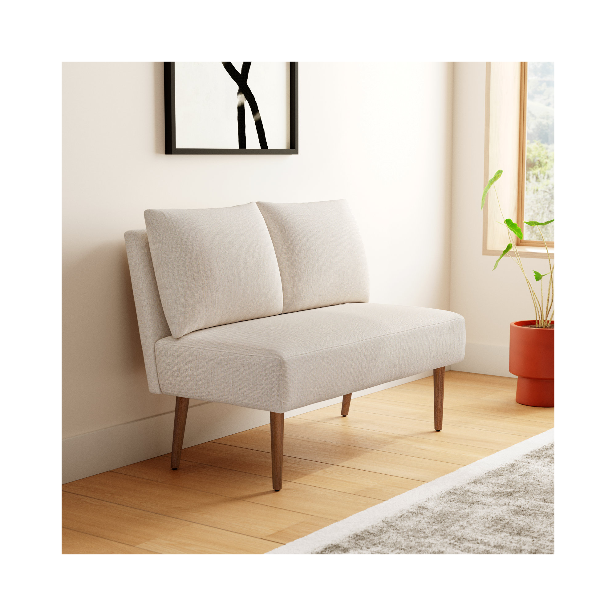 Nalaya Bench, Cream