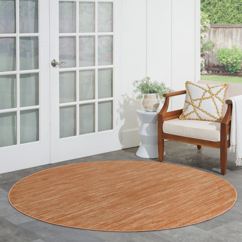 Tapis intérieur / extérieur Azaireyah, Rond 4 pi