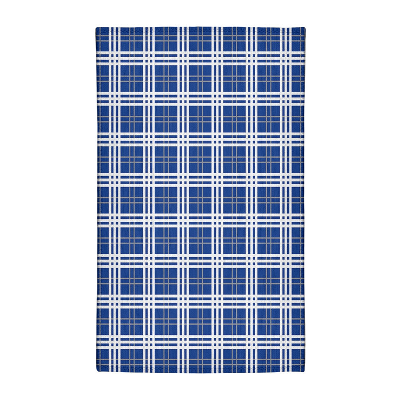 Plaid Indoor Rug, Rectangle 5' x 7'
