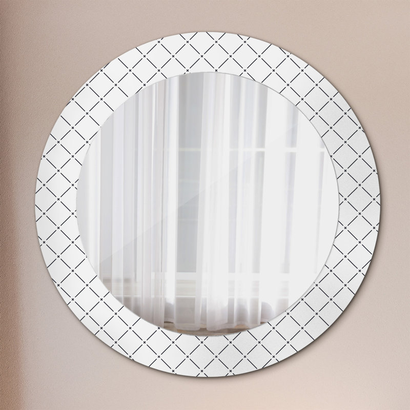 Huldar Glass Flat Wall Mirror