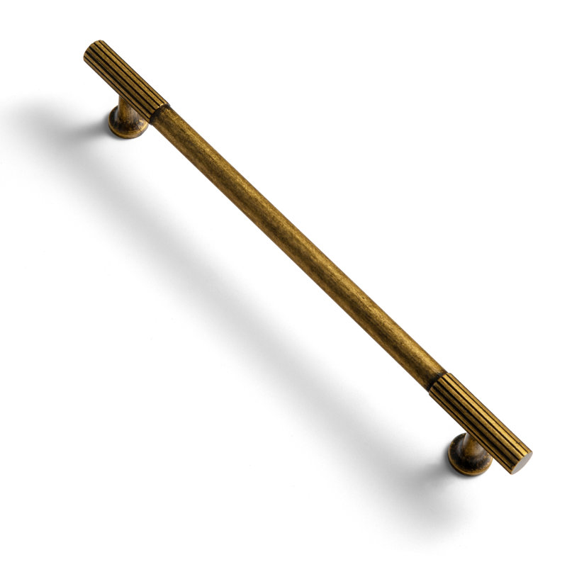 Ensemble de poignées 3 po, Laiton antique, 7.6"
