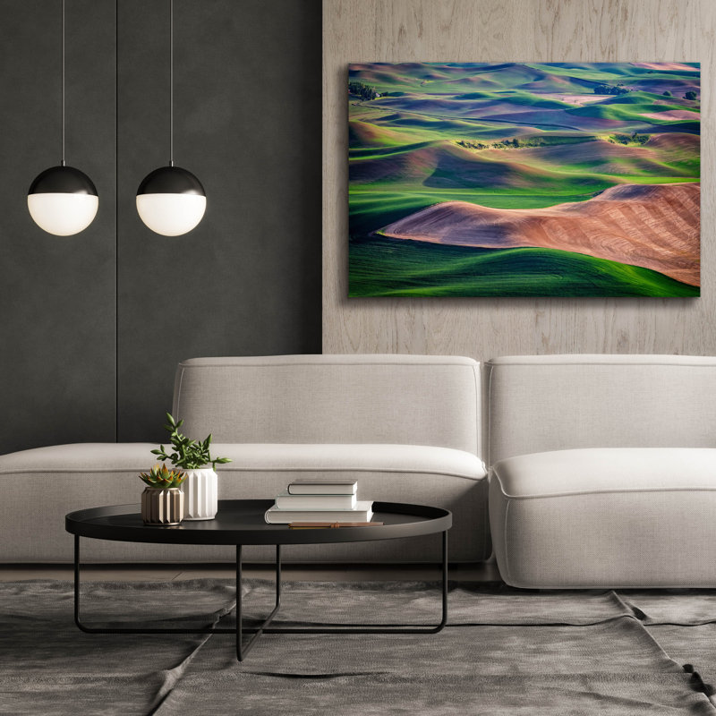Epic Graffiti 'Undulation' by Rick Berk Canvas Wall Art, 60" x 40"