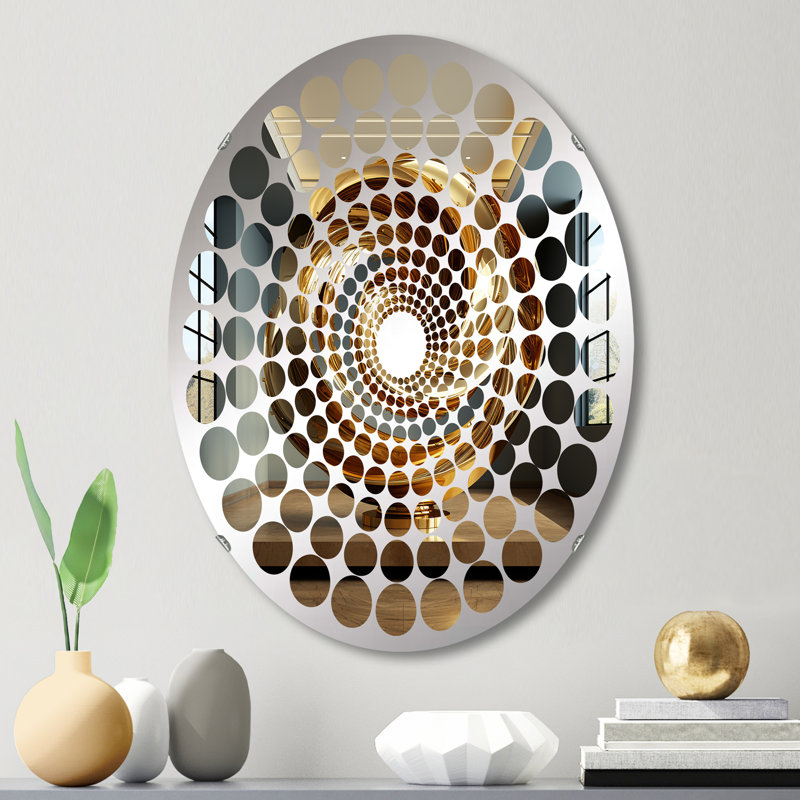 Oval Mirror, 20" W x 30" H