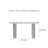 Retro Minimalist Console Table-1156396637-1156396636