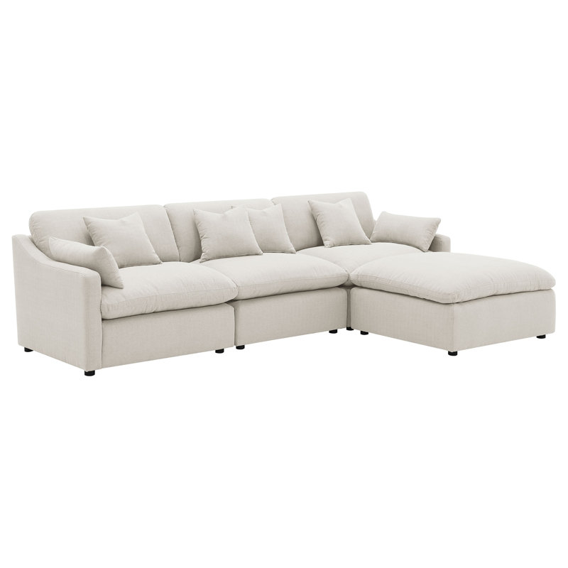 4-piece Modular Sectional Sofa