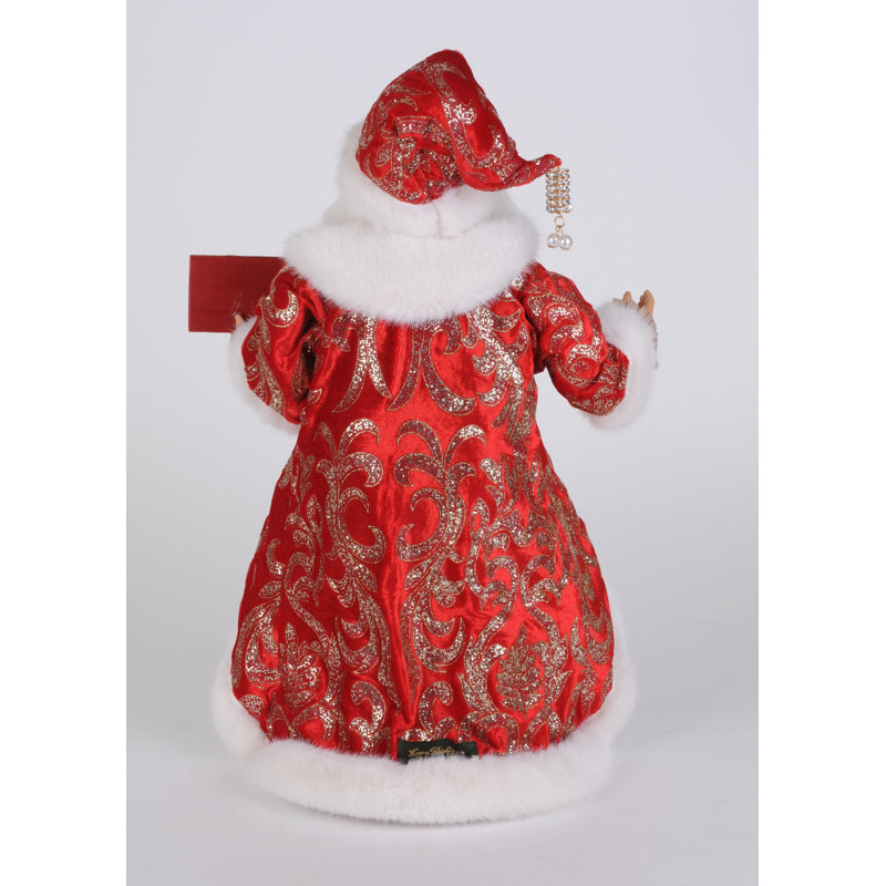 Lighted Peace on Earth Santa