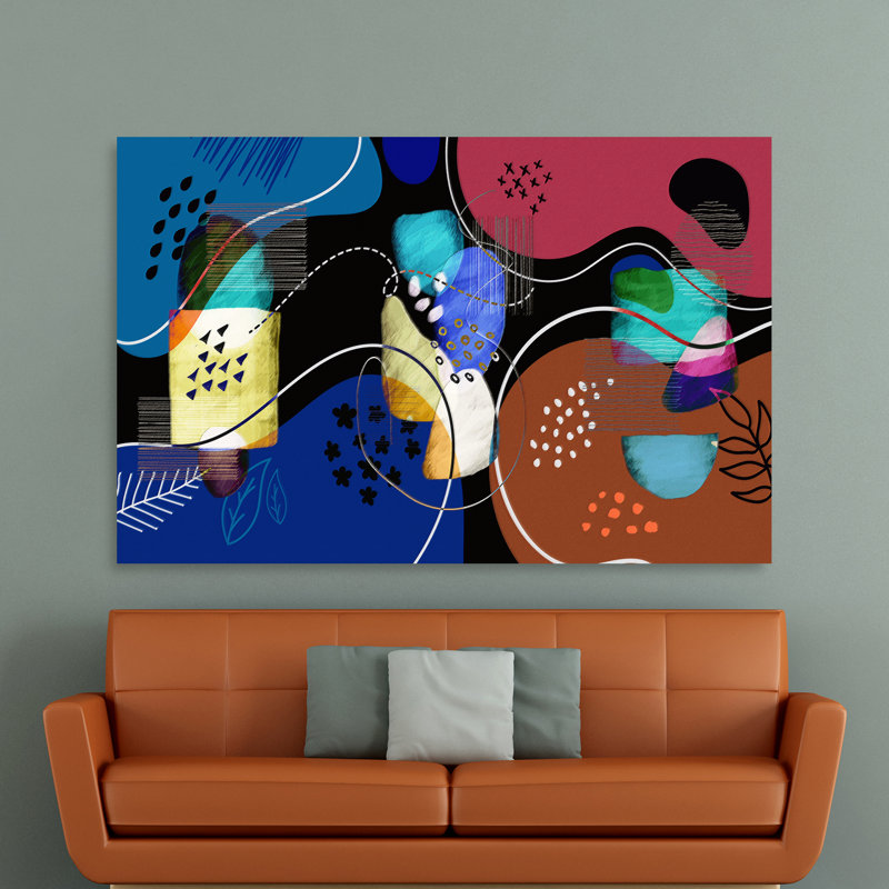 Painting Print, 40" H x 60" W x 1.5" D