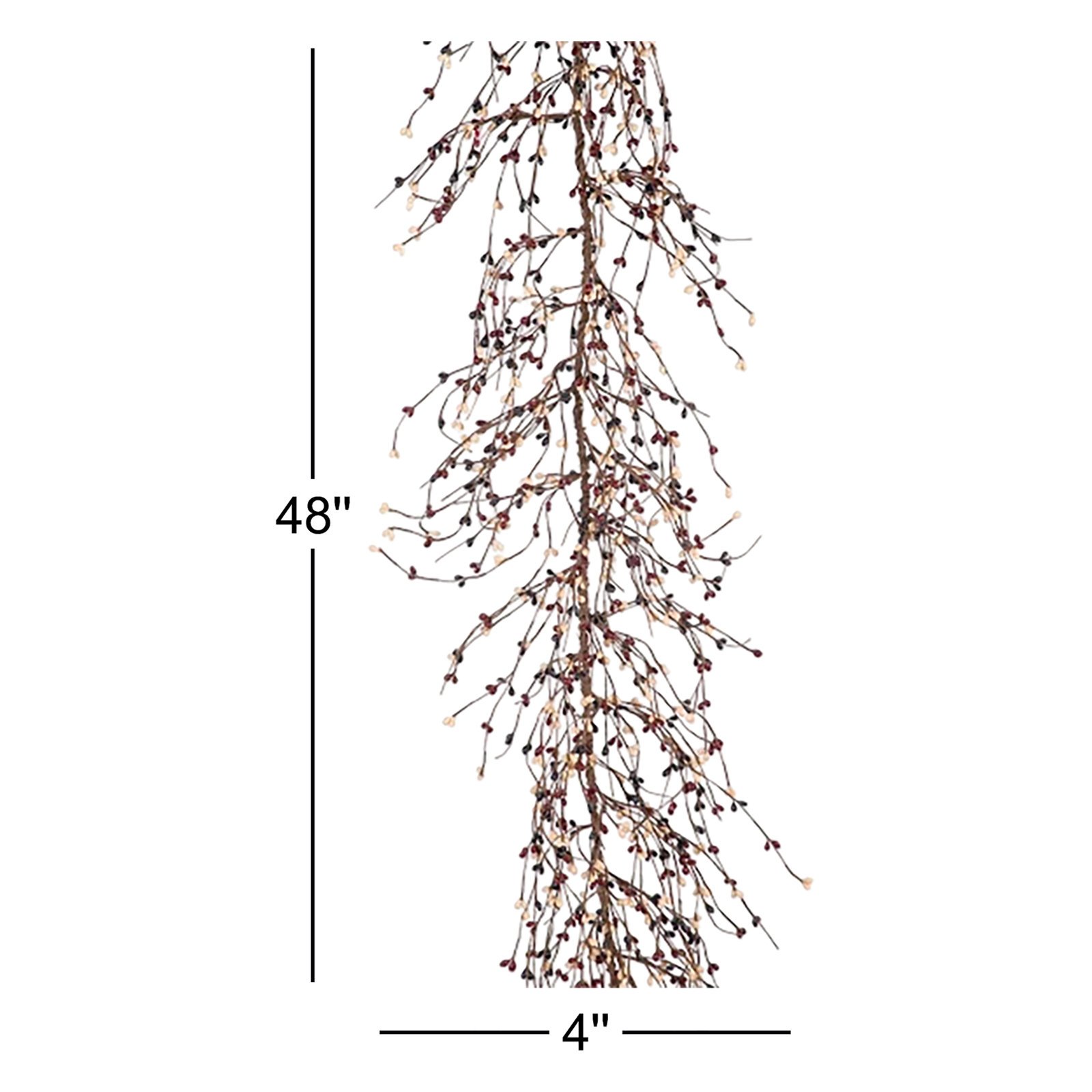 48'' in. Faux Berry Garland, America