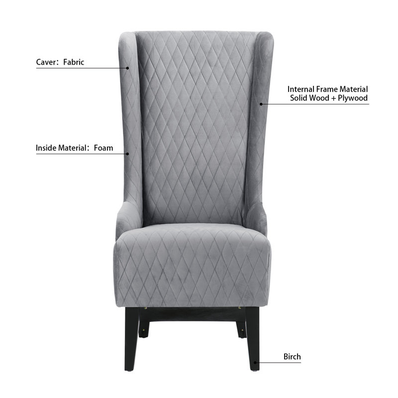 Fauteuil d'appoint de 23,03 po de largeur