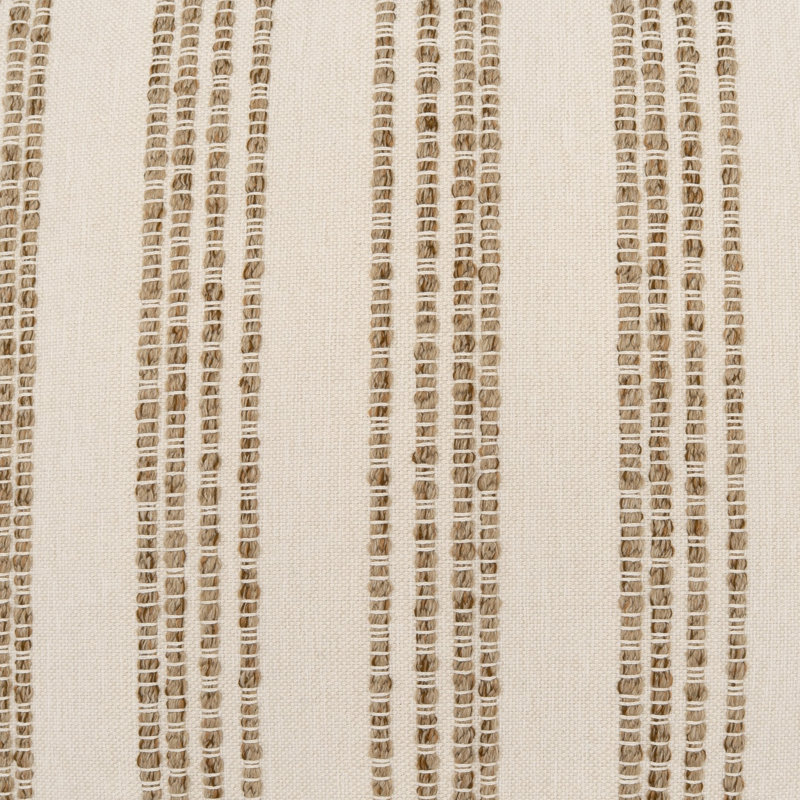 Loom Line Throw Pillow, Earth, 22"H x 22"W