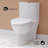 Sublime One Piece Elongated Toilet with Touchless Retrofit Dual Flush 1.1/1.6 gpf-2035471276-2094896830
