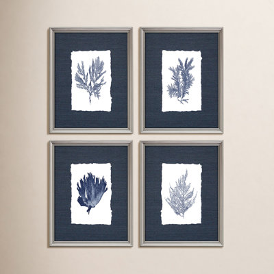 Garrett " Coral " 4 - Pieces Painting Print