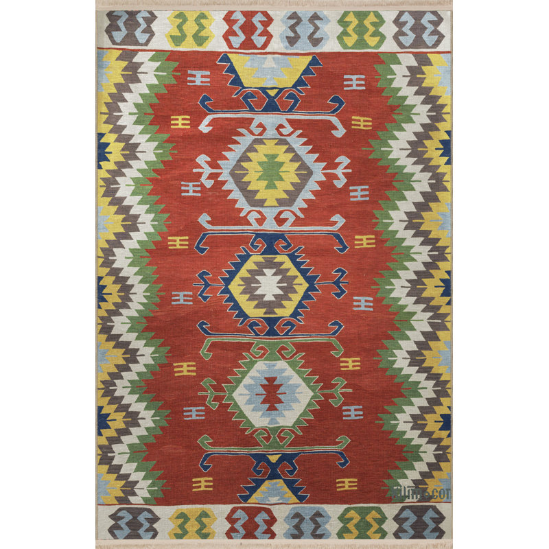 Tapis rectangulaire Vittorina, Rectangle 2 pi 8 po x 5 pi