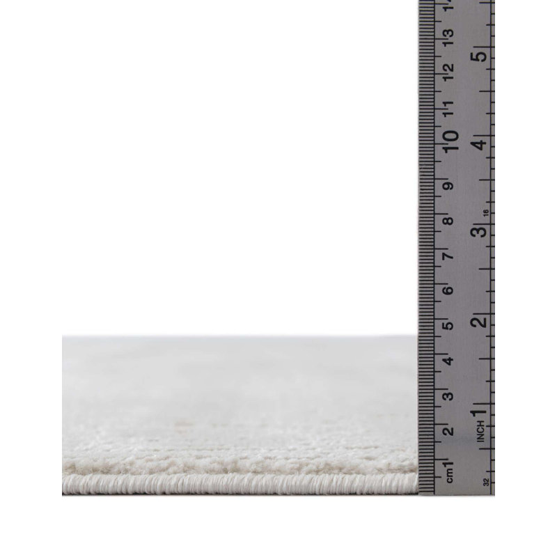 Oriental Indoor / Outdoor Rug, Square 7'10"