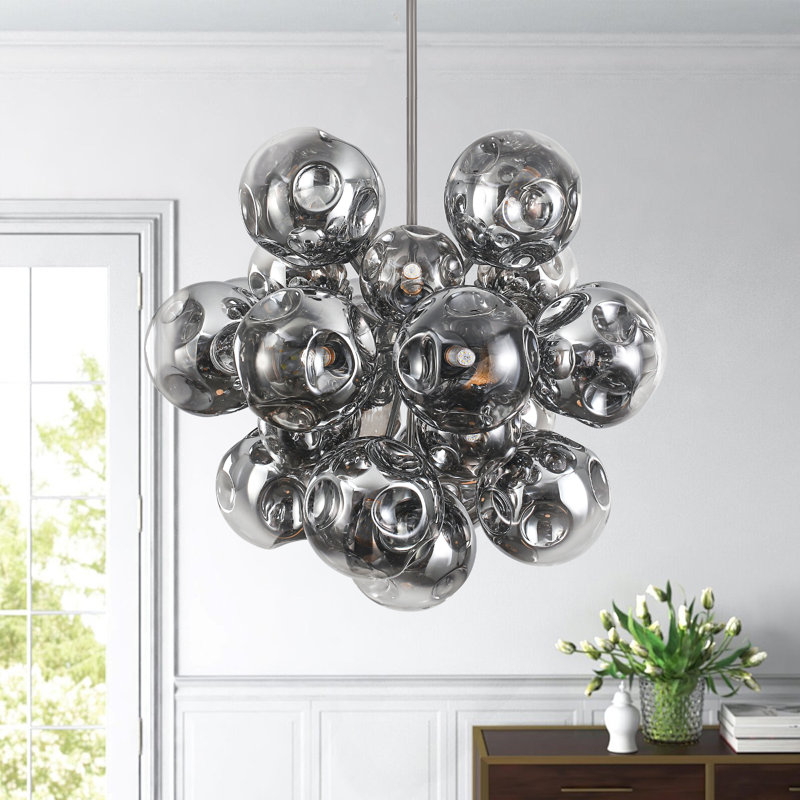 Lustre de salle à manger 25 lumières Spoutnik