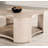 42.4" W Modern Cocktail Table, Oak