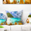 Coussin de photographie seascape pour panorama seychellois beach-1879740298