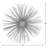 Nova 7" Silver Sputnik Starburst Tabletop Sculpture-230501312-230501313