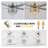 52"/62" Crystal Ceiling Fan Fandelier With Lights-808089645-808089648