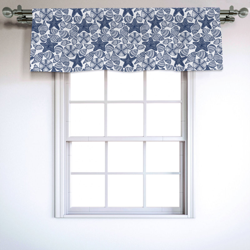 Sateen Ruffled Window Valance