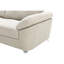 Canapé moderne 1pc avec pieds en métal
