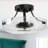 Adia Glass Semi Flush Mount