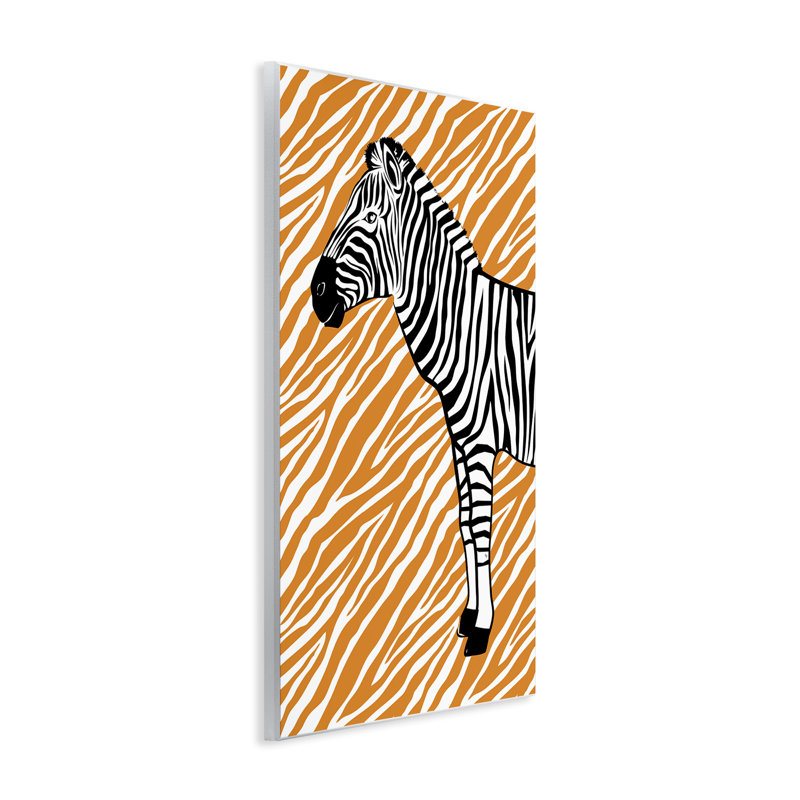 «Zebra Stripes» par Martina Pavlova, H 15 po x l 10 po