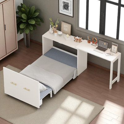 Murphy Bed With Adjustable Desk