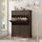 Shoe Cabinet with 2 Flip Drawers & 1 Top Drawer, Modern Narrow Storage Organizer with Adjustable and Removable Shelves-2100206874