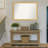 Owen Gold Non-Beveled Wood Framed Wall Mirror-119565955
