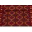 Tapis de couloir rouge en laine noué à la main de conception unique 2 pi 11 po x 5 pi 6 po One Age
