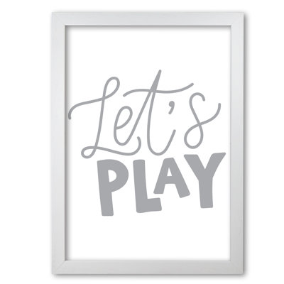 Let's Play - Print