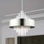 Lustre cylindrique unique à 10 lumières avec accents de cristal Annelore-2000863621-2000868895
