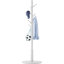 Portemanteau debout blanc avec 8 crochets et 3 options de hauteur, portemanteau en bois pour enfants avec base ronde robuste, petit portemanteau blanc-1327753838