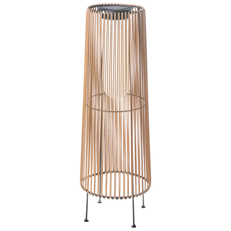 SEMLIKI Integrated LED Outdoor Lantern, 68cm H x 22cm W x 22cm D